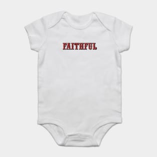 San Francisco Faithful - Gold Baby Bodysuit